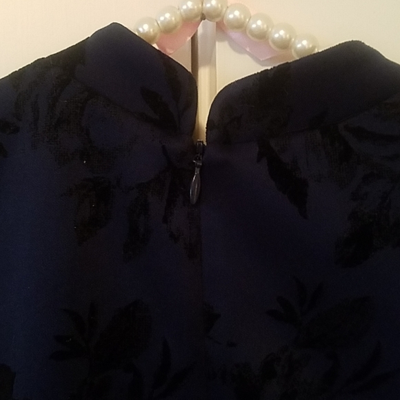 💙Navy blue sleeveless dress size L - Picture 5 of 6